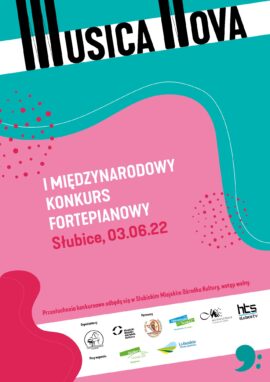 MUSICA NOVA – I Międzynarodowy Konkurs Fortepianowy