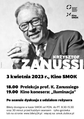 Spotkanie z Reżyserem – prof. Krzysztofem Zanussim